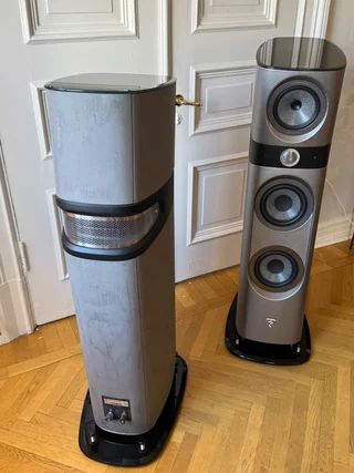 Focal Sopra No2 Concrete &ndash; mycket fint skick &ndash; komplett emballage