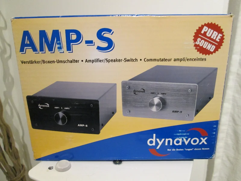 DYNAVOX AMP - S (Omkopplare förstärkare) DYNAVOX AMP - S (Omkopplare förstärkare) - Bild 2 av 2