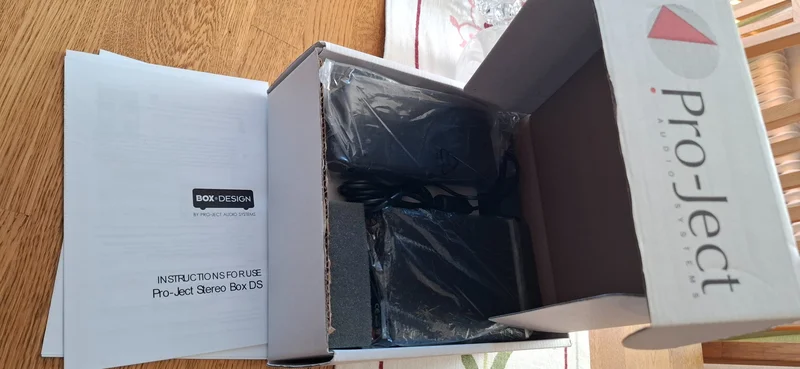 Pro-Ject Stereo Box DS ny oanv&auml;nd i l&aring;da - Billede 6 af 7