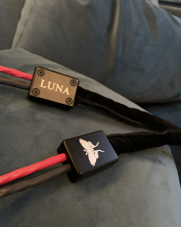 Luna Rouge Speaker Cables 2x3m 