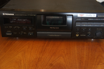 Pioneer CT-S550S Riktigt vasst kassettfäck f Pioneer m Dolby S i behov av omsorg