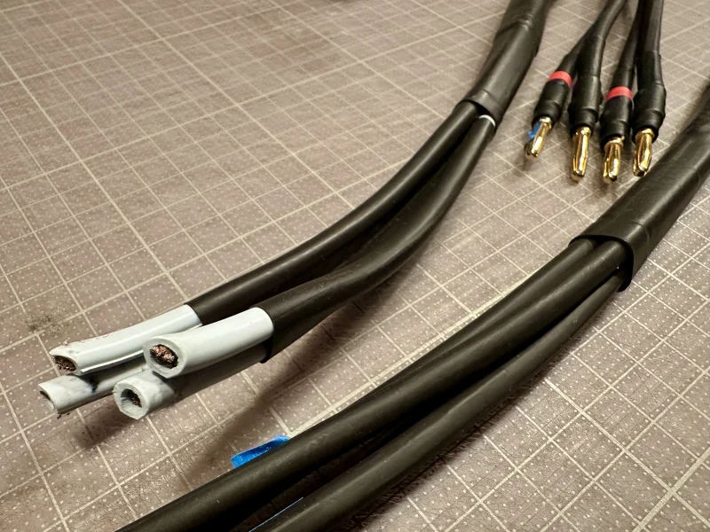 Fint terminerade kablar f&ouml;r bi-wire - Bild 7 av 7