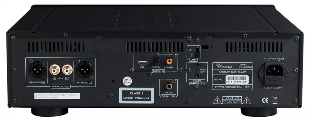 Vincent CD-S7 DAC - Bild 3 av 5