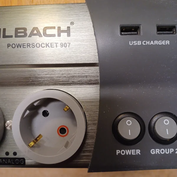 Oehlbach nätfilter powersocket 907 Oehlbach nätfilter powersocket 907 - Bild 1 av 10