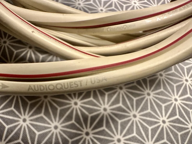 Audioquest X2 14 AWG H&ouml;gtalarkablar - Bild 4 av 4
