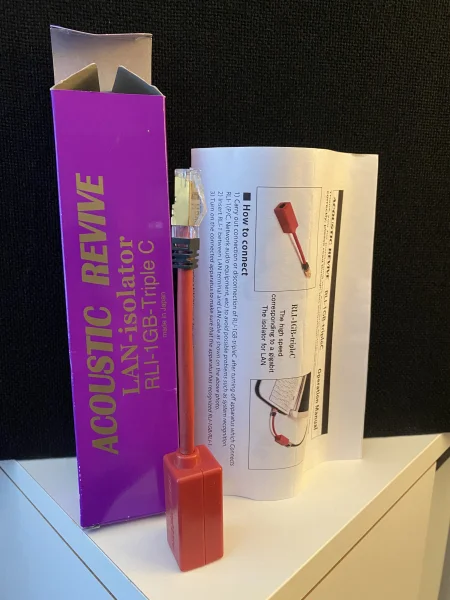 Acoustic revive Lan isolator RLI-1 - Bild 1 av 2