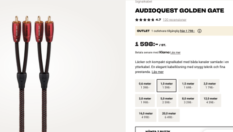 Audioquest Golden Gate