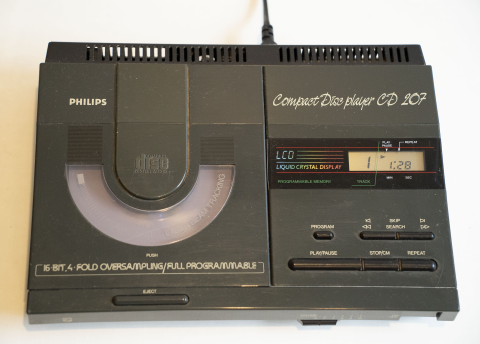 Philips CD207 Compact Disc Player (1987)