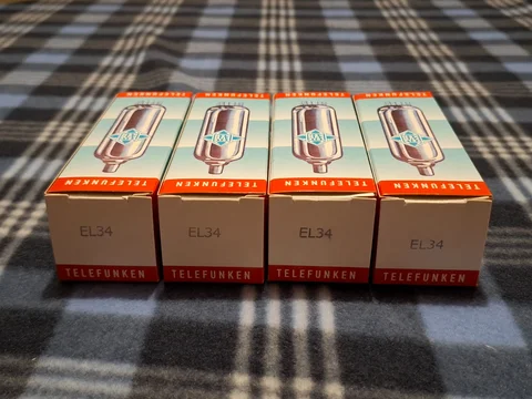 EL34 Telefunken Matchad kvarett