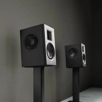 Radiant Acoustics Clarity 6.2 + Radiant Acoustics Clarity Stand + Lyngdorf BW-3 Gabriel