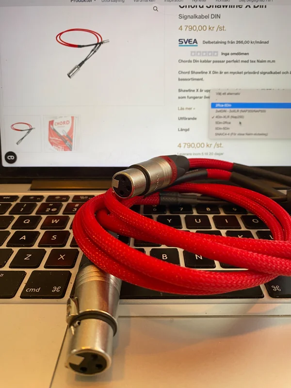 Chord shawline din-xrl - Bild 2 av 2