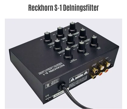 Reckhorn S-1 (lr likn. analogt delningsfilter)