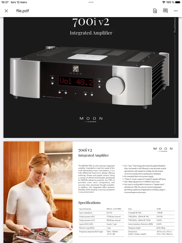 Moon 700i V2 Moon 700i V2 - Bild 2 av 4