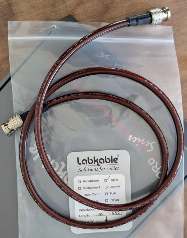 Harmonic Technology 50&Omega; Master Clock kabel BNC &ndash; 1 m - Bild 1 av 4