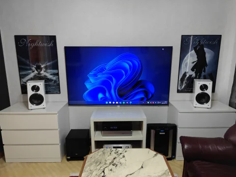 SVS Ultra Bookshelf vit pianolack 