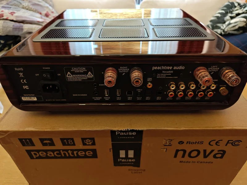 Peachtree NOVA 500 integrerad f&ouml;rst&auml;rkare - Bild 2 av 3