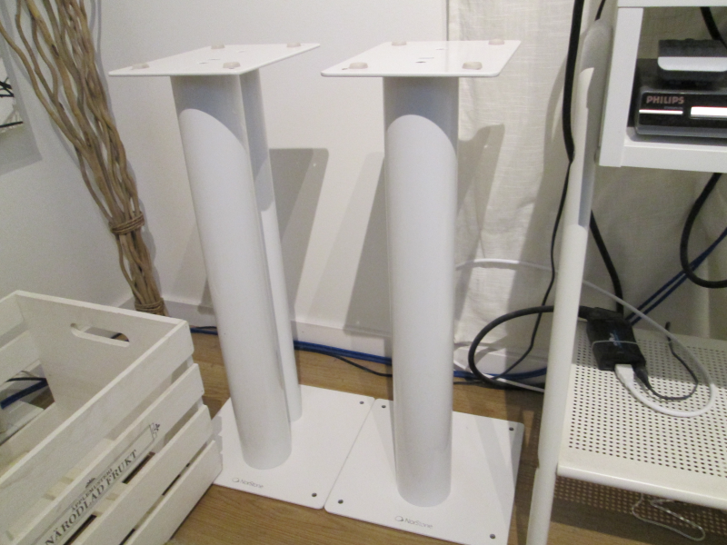 Norstone Högtalarstativ (Vita) 60 Cm - Bild 2 av 2