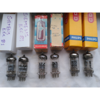 ECC81 (12AT7) -- Tre par: Siemens, Telefunken och Philips/Mullard
