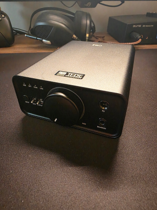 FiiO K7 DAC/Hörlursförstärkare, Svart