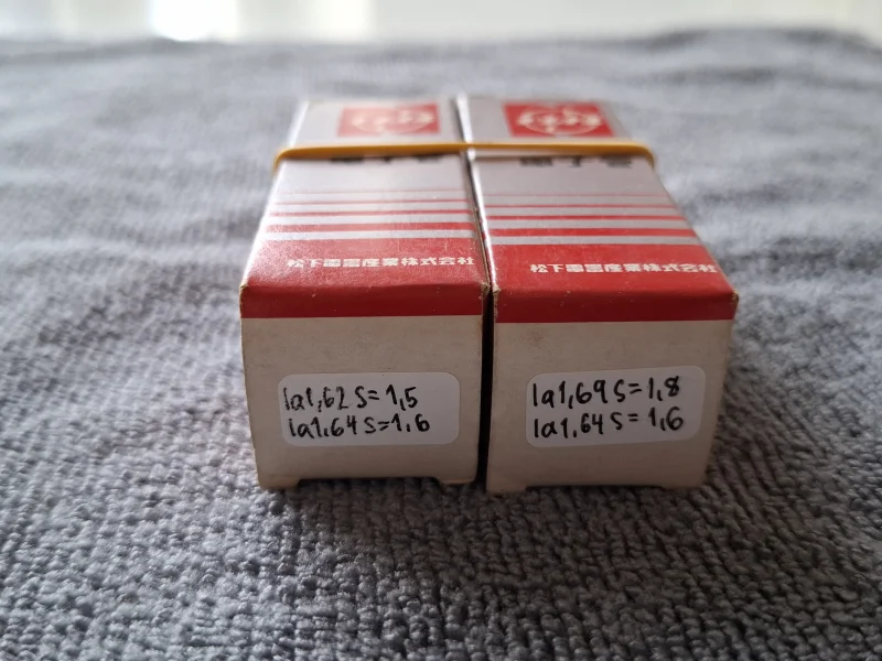 12ax7 / ECC83 (Matsushita) NOS matchat Par - Bild 4 av 6