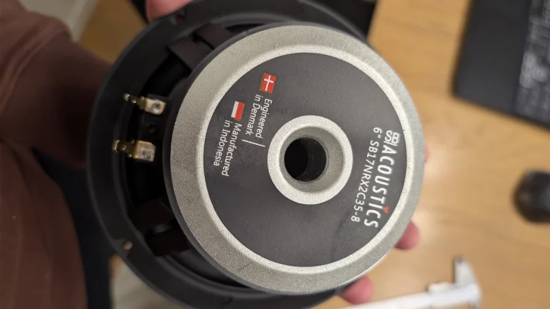 SB Acoustics SB17NRX2C35-8 - Bild 2 av 2