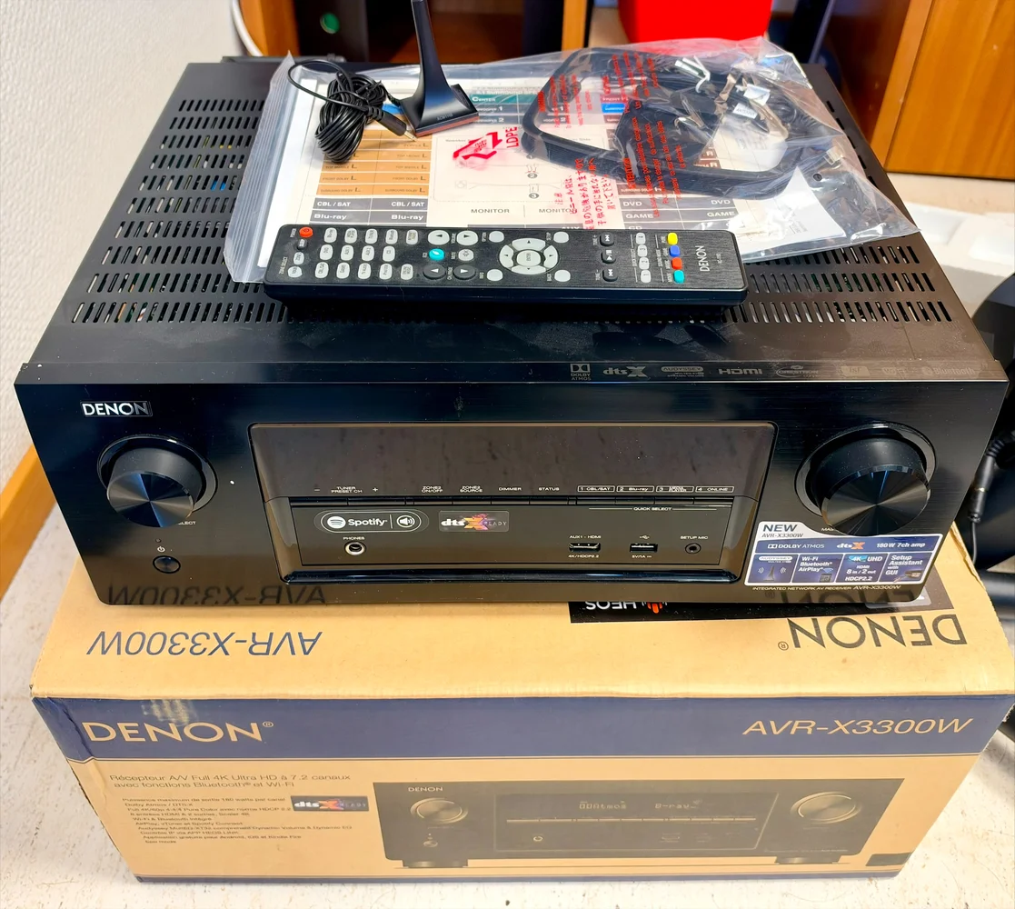 Denon AVR-X3300W &ndash; 7.2-kanals hemmabioreceiver - Bild 3 av 3