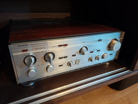 Luxman L550 2x50 klass a. Totalrenoverad 