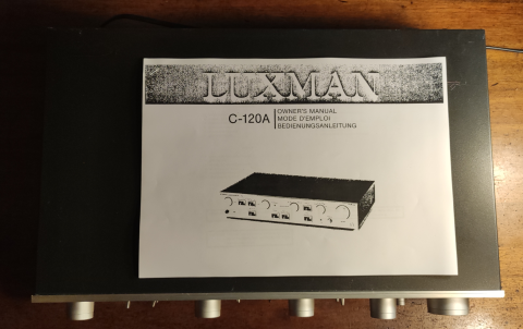 Försteg LUXMAN C-120A II Försteg LUXMAN C-120A II