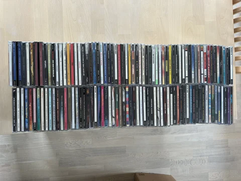 Blandade artister musik-cd skivor
