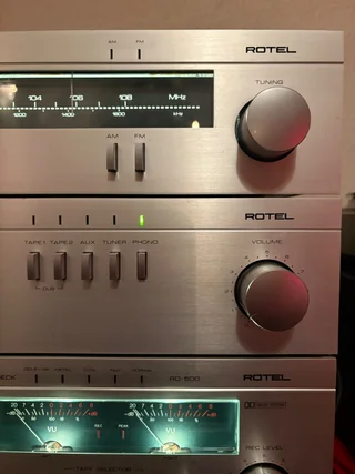 Rotel RA-500 + RD-500 + RT-(00