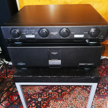 Kenwood Labs  Förstärkare,  Försteg L-1000C & Slutsteg L-1000M