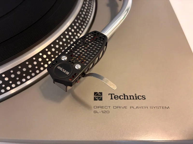 Technics SL-120 med SME 3009 och Denon DL-110 - Image 4 of 10