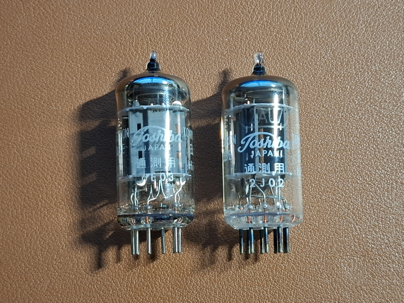 12au7 / Ecc82 Toshiba Hi-S. NOS Matchat Par - Bild 3 av 7