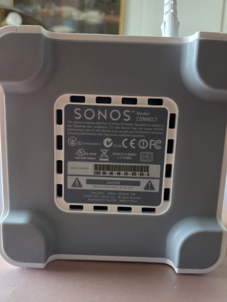Sonos Connect Gen1 (Trade-up kvar) Sonos Connect Gen1 (Trade-up kvar) - Bild 4 av 5