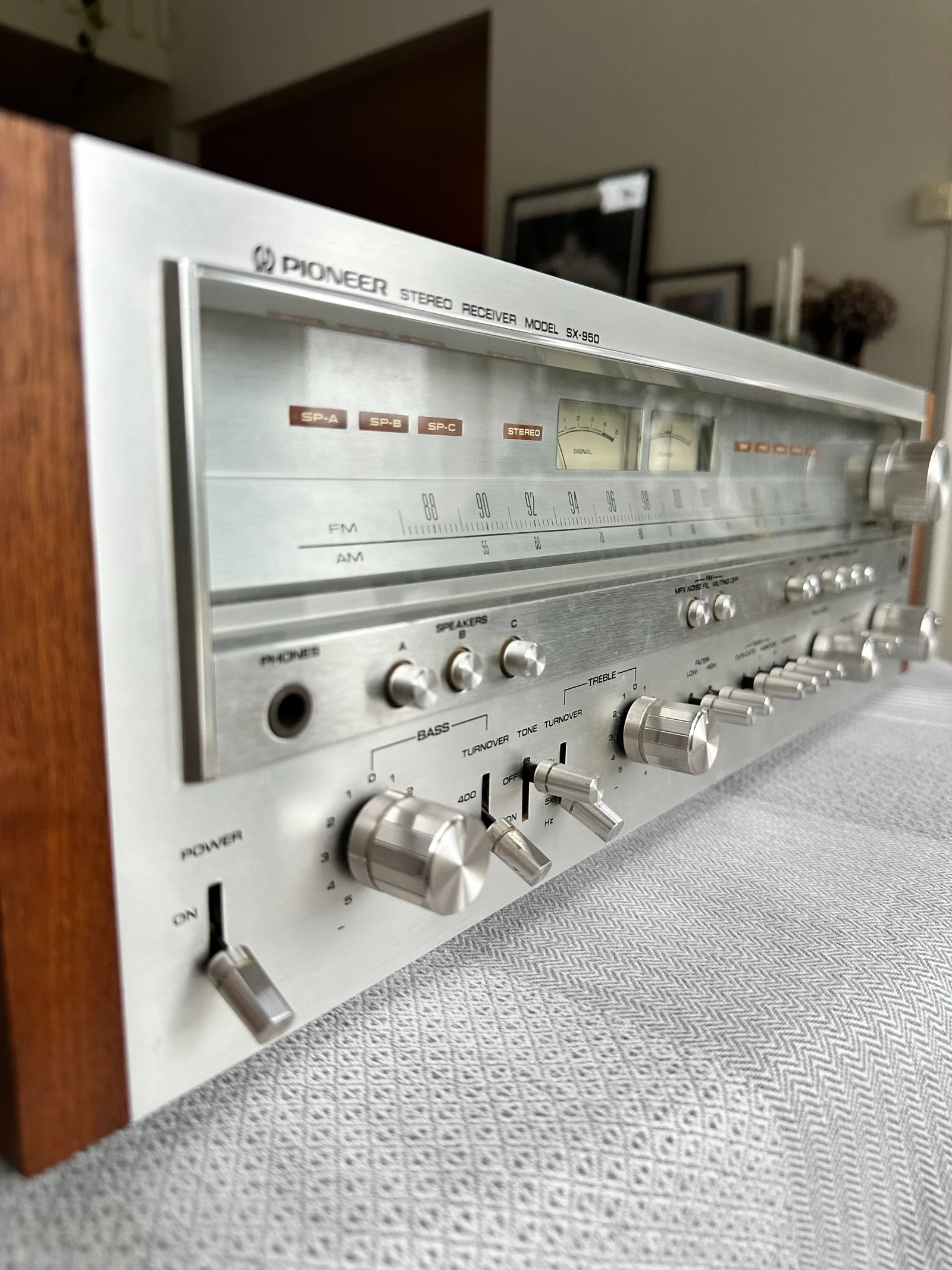 Pioneer SX-950 &ndash; originalkartong &ndash; servad med kvitto - Bild 9 av 9