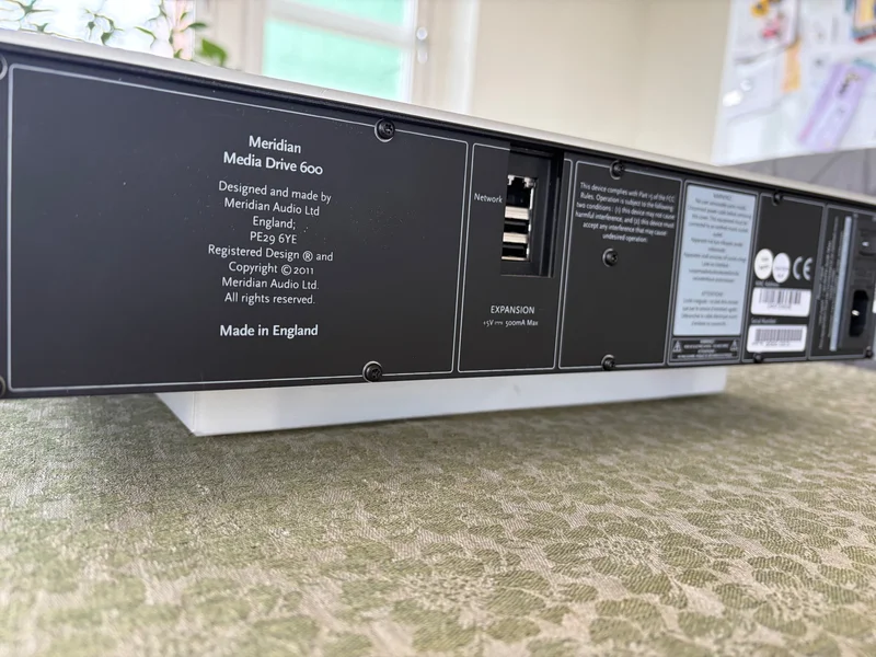 Meridian Mediadrive 600 - Bild 6 av 9