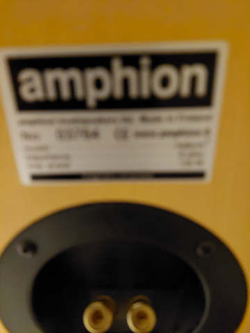 Högtalare Amphion