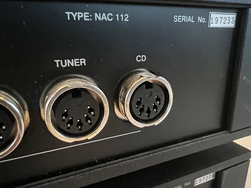 Naim NAC 112 F&ouml;rf&ouml;rst&auml;rkare och NAP 150 Slutsteg - Bild 7 av 17