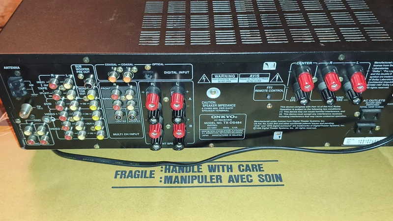 Av Receiver - Onkyo TX-DC 484 - Bild 2 av 3