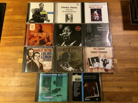 CD - BLUES - V/A (30-90-tal) Diverse Artister (Fint Skick.!) 