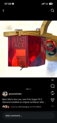 Benz micro Ace L - groovetickler Benz micro Ace L - groovetickler