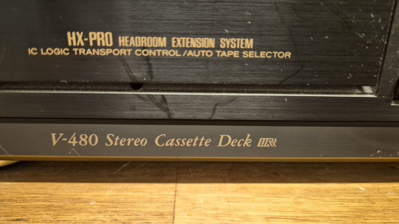 Teac v-480 fint skick bud - Bild 2 av 2