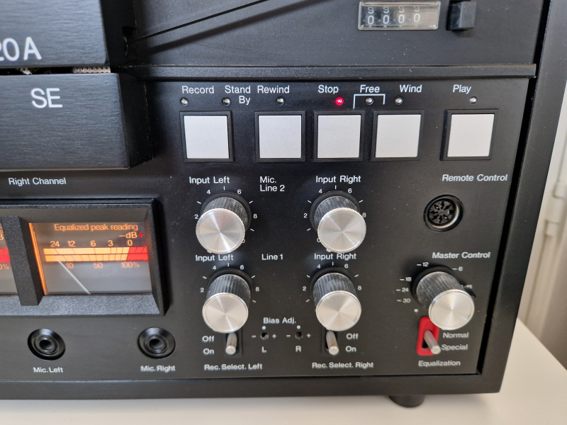 TANDBERG TD 20A-SE rullbandspelare - Bild 3 av 8