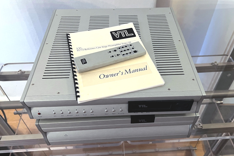 VTL TL-7.5 Series III Reference - Line Preamplifier - Beg VTL TL-7.5 Series III Reference - Line Preamplifier - Beg - Bild 2 av 4
