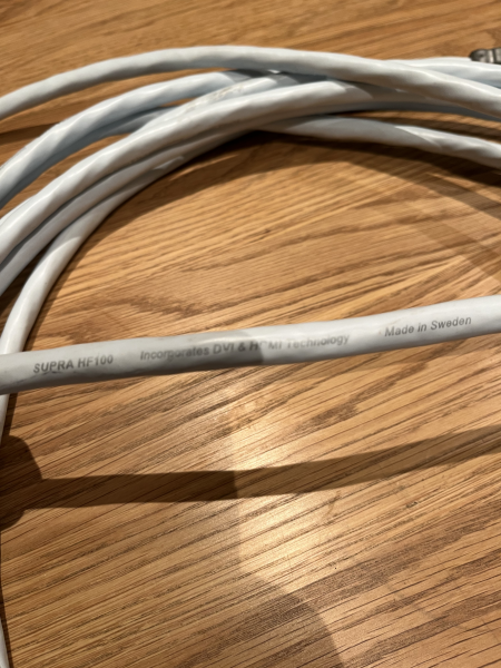 Supra HF100 HDMI 1080p kabel 8m Supra HF100 HDMI 1080p kabel 8m - Bild 5 av 5