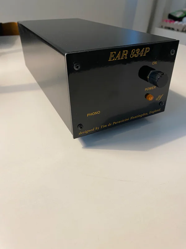 EAR 834P riaa-f&ouml;rsteg svart - Bild 5 av 5