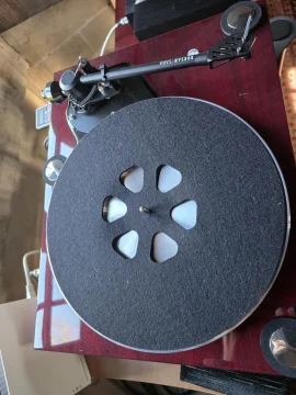 Roksan Xerxes 20 Plus VSC2 motorstyrning + Roksan RIAA + Sara tonarm + Roksan bord