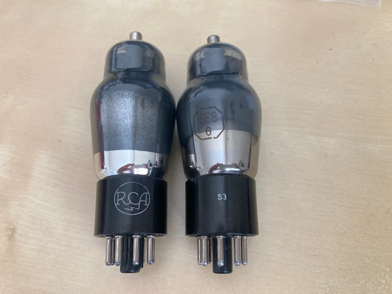 RCA 6F8G Black glass NOS - Bild 1 av 2