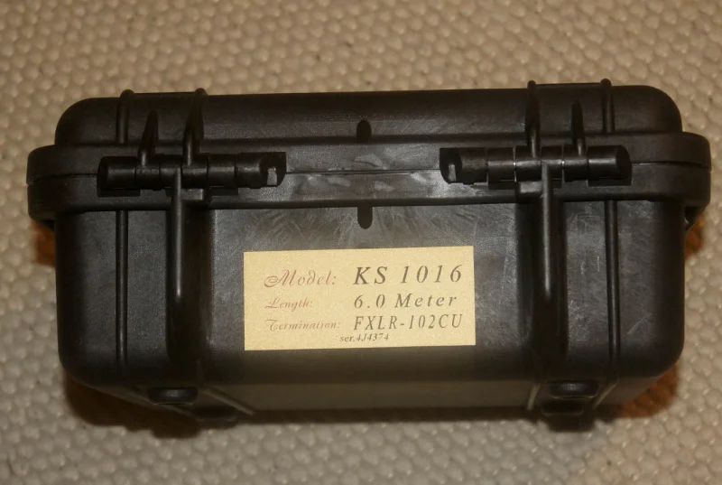 RCA kabel Kimber Kable Select 1016  2 x 6 Meter med WBT RCA FXLR 103 CU kontakt - Bild 4 av 7