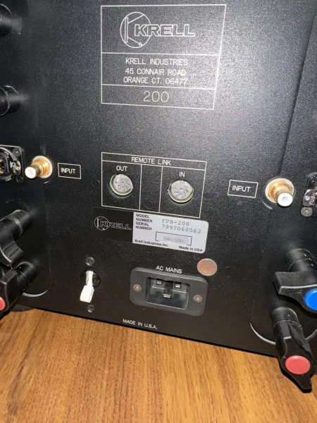 Krell KRC-3 och FPB 200. - Bild 2 av 6